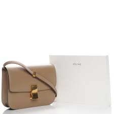 Medium celine box bag camel try on and bag overview price (celine medium box bag currently $5300 cad) full celine boutique luxury shopping vlog. Celine Classic Box Taupe Cheaper Than Retail Price Buy Clothing Accessories And Lifestyle Products For Women Men