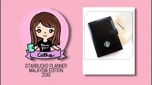 Last week i shared with you the 2018 journals from coffee bean and tea leaf (here). Starbucks Planner 2019 Malaysia Edition Youtube