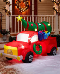 Inflatable Red Truck Christmas Red Truck Christmas Inflatables Red Truck