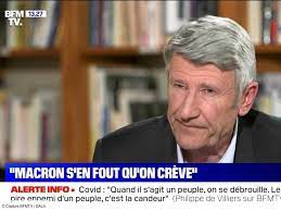 Philippe de villiers, via son parc de loisirs le puy de fou, a acquis lors d'une vente aux enchères pierre le jolis de villiers de saintignon, frère de philippe, sera nommé mercredi en conseil des. Il S En Fout Qu On Creve Emmanuel Macron Tacle Par Philippe De Villiers Chalencon Valide