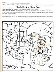 You can use free bible coloring pages to complement sunday school lessons.or just for fun. Daniel In The Lion S Den Coloring Page Bmo Show