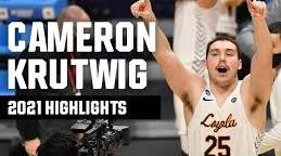 Cameron Krutwig 2021 NCAA tournament highlights - YouTube