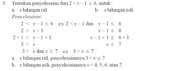 Jadi harga buku maksimum yang dapat dibeli adalah rp12. Pengertian Dan Contoh Soal Pertidaksamaan Linear Satu Variabel Ptlsv Berpendidikan Com