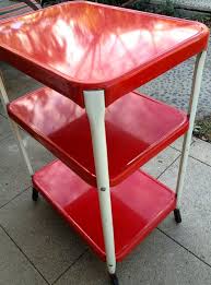 Check out our retro metal cart selection for the very best in unique or custom, handmade pieces from our kitchen & dining shops. Vintage Bar Cart Red White Metal Utility Cart Mid Century Cabinet Industrial Metal Cart Mid Century Rolling Storage Cart Wheels Three Tiers Vintage Bar Carts Metal Cart Mid Century Cabinet