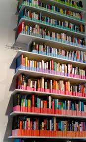 Color Coded Library Color Code Library Book Organization Home Libraries