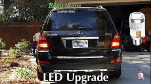 How To Replace Upgrade Turn Signal Light Bulbs To Led For X164 Mercedes Gl550 Light Bulbs Bulb Signal Light