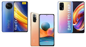 The realme x7 pro powered by dimensity 1000+ also stood out as a notable contender in a saturated smartphone market like india. Poco X3 Pro Vs Redmi Note 10 Pro Max Vs Realme X7 Price In India Design Specs Compared