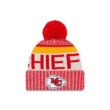 The embroidered design shows off your chiefs pride. New Era Kansas City Chiefs Nfl Sideline On Field 2017 Sport Knit Beanie Beany Buy Online In Brunei At Brunei Desertcart Com Productid 50609035