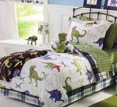 Dinosaur Bedding For Boys Dinosaur Quilts Comforters Sheet Sets Kids Bedding For Girls Boys Toddler Bed Set Dinosaur Toddler Bedding Toddler Boys Room