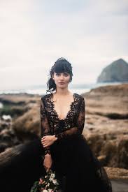 Check out these 45 dresses for an unexpected wow factor. 29 Black Lace Wedding Ideas For A Refined Feel Weddingomania