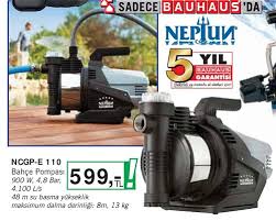 Neptun Ncgp E 110 Bahce Pompasi 900 W Indirimde Market