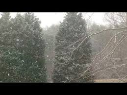 January 17th 2016 Snow Showers Youtube