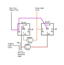 In the proposed automotive brake light circuit 1 watt high efficiency leds are employed for therefore in the diagram each string would consume 350ma since this is the rating of each 1 watt led. Relay For Turn Signal Brake Priority