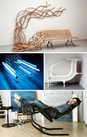 Avant Garde Furniture My Favorite Is The Park Bench Returning To Its Ahem Roots Weird Furniture Cool Furniture Furniture Design