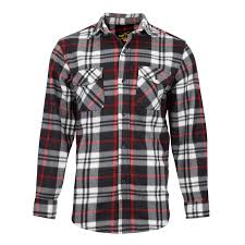 Chics, décontractées, courtes, midi, maxi, de soirée, de party, petites robes noires. Chemise De Travail En Polar Noir Rouge Wk040 Csl Industriel