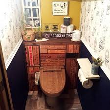 バス トイレ カゴ収納 キャニスターを汚物入れに クッションフロア 窓枠diy などのインテリア実例 2016 02 29 22 04 50 roomclip ルームクリップ インテリア アジアンインテリアdiy インテリア アジアン