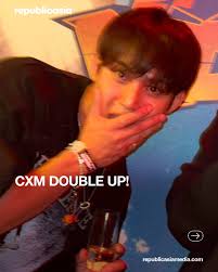 HYPE VIBES WITH CXM! LOOK: Seventeen's Wonwoo (@everyone_woo) showed his  support as Mingyu (@min9yu_k ) and S.Coups (@sound_of_coups) celebrated the  pre-listening party of their sub-unit album 'Hype Vibes'.