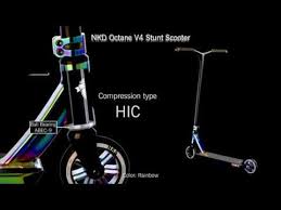 Nkd rally v4 stunt scooter. Nkd Octane V4 Stunt Scooter Youtube