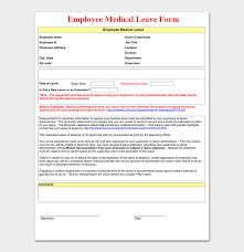 An employee may not use sick leave to voluntarily be absent from work to bond with a healthy newborn. Free 8 Employee Leave Form Samples Templates In Word And Pdf