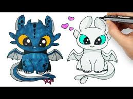 We also have some information on our site for more complex coloring for older kids and adults. Toothless And Light Fury Drawing And Coloring How To Draw Cute Dragon Youtube Toothless And Light Fury Cute Drawings Cute Dragons