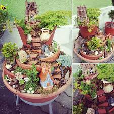 Instagram Photo By Jennifer Reisch Jul 29 2016 At 8 41pm Utc Fairy Garden Designs Fairy Garden Succulent Pots