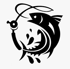 Guy in boat fishing clipart silhouette. Realistic Fish Jumping Clipart Black And White Jpg Silhouette Fishing Clip Art Hd Png Download Kindpng