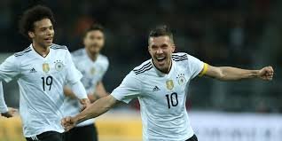 Les origines étrangers des joueurs de l'équipe d'allemagne. Foot Podolski Marque Pour Ses Adieux A L Equipe D Allemagne