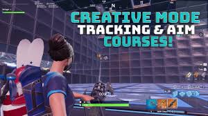 We've put together this handy list of the best fortnite creative mode custom maps along with their creative codes. Creative Mode Tracking And Aim Training Course With Code Fortnite Battle Royale Youtube