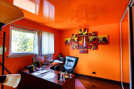 Warna orange juga membawa suasana hangat dan. 25 Desain Interior Cat Rumah Warna Orange
