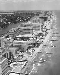 Florida Memory Aerial View Of The Fontainebleau Hotel Miami Beach Florida 1970 Fontainebleau Hotel Miami Beach Miami Beach Hotels Motel Miami Beach