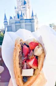 Copycat Disney Fruit And Nutella Waffle Sandwich Lola Lambchops Recipe Nutella Waffles Nutella Recipes Nutella
