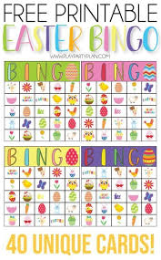 Bingo Cards To Print Free Uk Free Printable Easter Bingo Cards Easter Printables Free Easter Bingo Bingo Cards Printable
