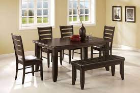 Dining Table With Chairs Bench Set 102721 Solid Wood Dining Table Dining Room Sets Casual Dining Table