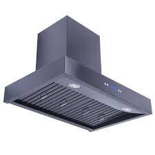 Turin Hotte Murale Linosa En Acier Inoxydable Noir 30 Po Tu19260b W30 Rona