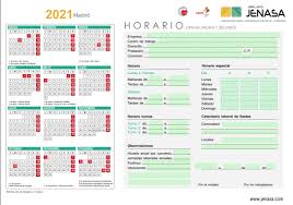 Calendario laboral de barcelona 2021 en pdf. Calendario Laboral Del 2021 De La Comunidad De Madrid