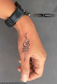Bite The Bullet Tattoo Kelso Beautiful Customized Om With Rudraksha Tattoo By Pranjal Shrivastava Skin Mach Beautiful Cust In 2020 Tattoo Designs Wrist Hand Tattoos Trishul Tattoo Designs