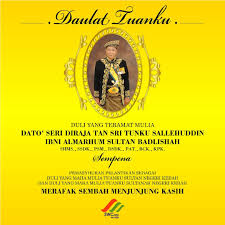 The throne was succeeded to him as the late sultan did not have any sons and the. Swcorp On Twitter Merafak Sembah Tahniah Kepada Dytm Tunku Sallehuddin Almarhum Sultan Badlishah Sebagai Sultan Kedah Ke 29