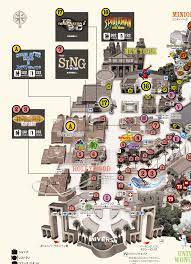 Universal studios japan (ユニバーサルスタジオジャパン) also known as usj is one of the four universal studios theme parks in the world. Jungle Maps Map Of Universal Japan