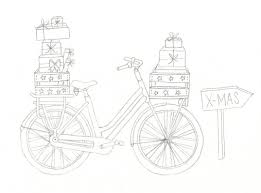 So Zeichnen Sie Ein Weihnachtsfahrrad