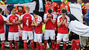 Denmark star christian eriksen collapsed on saturday during the first half of his country's opening euro 2020 match against finland in copenhagen. Jazb4nrnijeplm