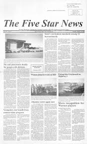 Check spelling or type a new query. 5 Star News Five Star News Digital Collections Oklahoma State University