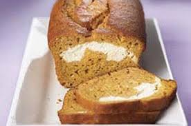 Layered Pumpkin Loaf Recipe Pumpkin Loaf Pumpkin Bread Pumpkin Cream Cheeses