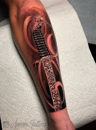 The united states marine corps has a rich heritage that is celebrated in tattoo designs. Marine Corp Sword Nco By Appolo Tattoos Out Of Wilkes Barre Pennsylvania 570 Tattooing Co Tattoo