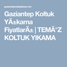 Gaziantep Koltuk Ya Kama Fiyatlara Tema Z Koltuk Yikama Koltuklar