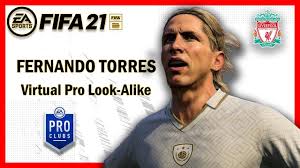 Tal y como se puede apreciar especialmente en las partes del vídeo en las que aparece en camiseta. Fifa 21 Fernando Torres Look Alike Pro Clubs Career Mode Volta Youtube