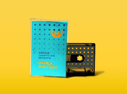 Free Cassette Tape Mockup In 2020 Cassette Tapes Mockup Business Card Mock Up