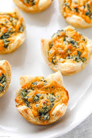 Spinach Dip Puff Bites Recipe Spinach Dip Recipe Puff Pastry Recipes Appetizers Puff Pastry Recipes Savory Salmon And Sweet Potato