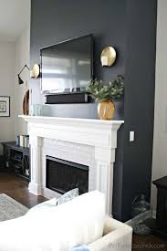 15 Splendid Accent Wall Color For Black Fireplace Gallery Feature Wall Living Room Living Room With Fireplace Grey Fireplace