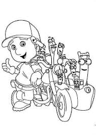 Handy manny free coloring pages are a fun way for kids of all ages to develop creativity, focus, motor skills and color recognition. Coloring Pages Handy Manny And The 7 Tools Coloring Page