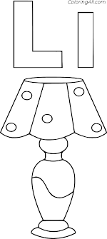 Can anyone push a snippet ? L Is For Lamp Coloring Page Coloringall